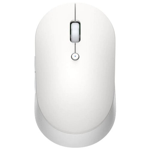 беспроводная мышь xiaomi mi dual mode wireless mouse silent edition черный Мышь Xiaomi Mi Dual Mode Wireless Mouse Silent Edition, беспроводная, 1300 dpi, usb, белая