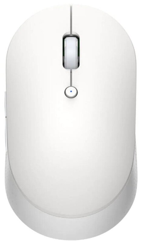 Мышь Mi Dual Mode Wireless Mouse Silent Edition, беспроводная, 1300 dpi, usb, белая