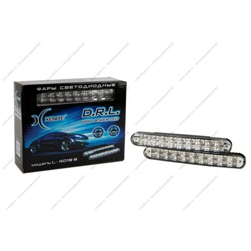 Фары дневного света 12 В Xenite DRL 40 LED 19 см 2 шт. L-4019S