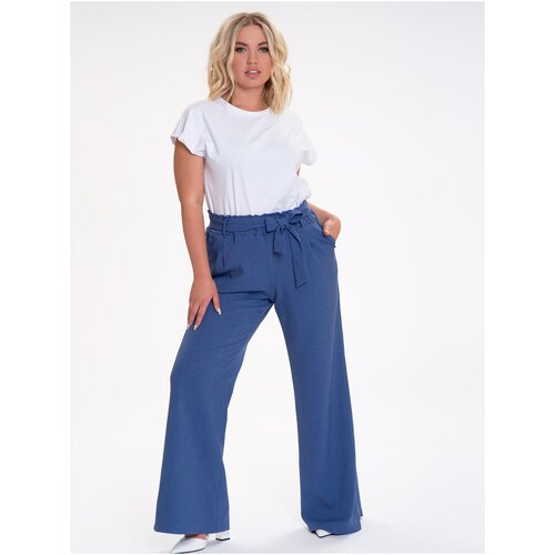 фото Брюки with street "диско" широкие/палаццо/прямые/клеш/большие размеры/офис/классические/деним/вискоза