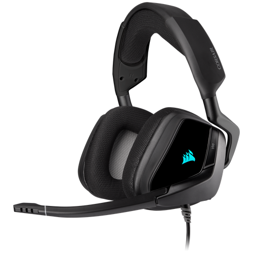 Игровая гарнитура Corsair Gaming™ VOID RGB ELITE USB Premium Gaming Headset with 7.1 Surround Sound, Carbon