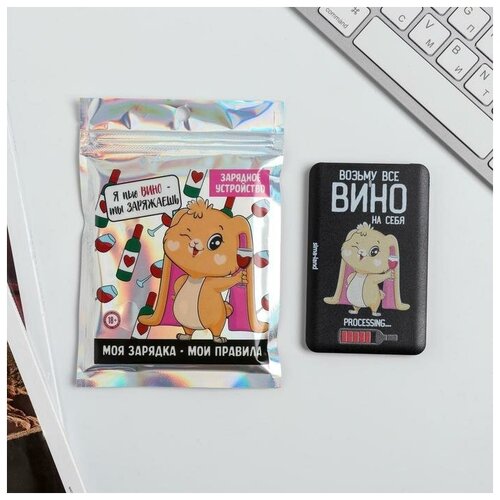 Зарядное устройство Возьму все вино на себя 2500 mAh 6 х 95 см 102500₽