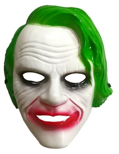 Карнавальная пластиковая маска Джокера