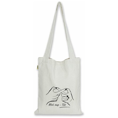 фото Сумка-шоппер штучки, к которым тянутся ручки "мой мир - ты штучки, к которым тянутся ручки,штучки, к которыми тянутся ручки