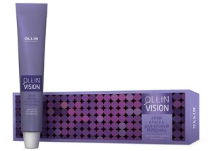 Фото OLLIN Professional крем-краска Vision для бровей и ресниц 20мл