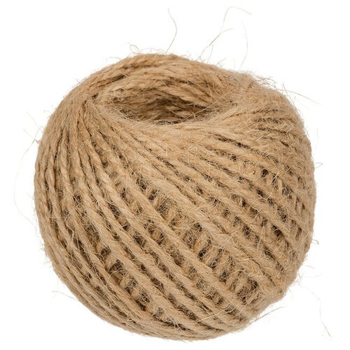 Шпагат джутовый, 50 м, цвет: суровый, арт. ШД2