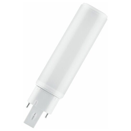 Лампа светодиодная Osram Dulux 7Вт G24D-2 трубка Т 4000 К нейтральный белый свет, 1363167