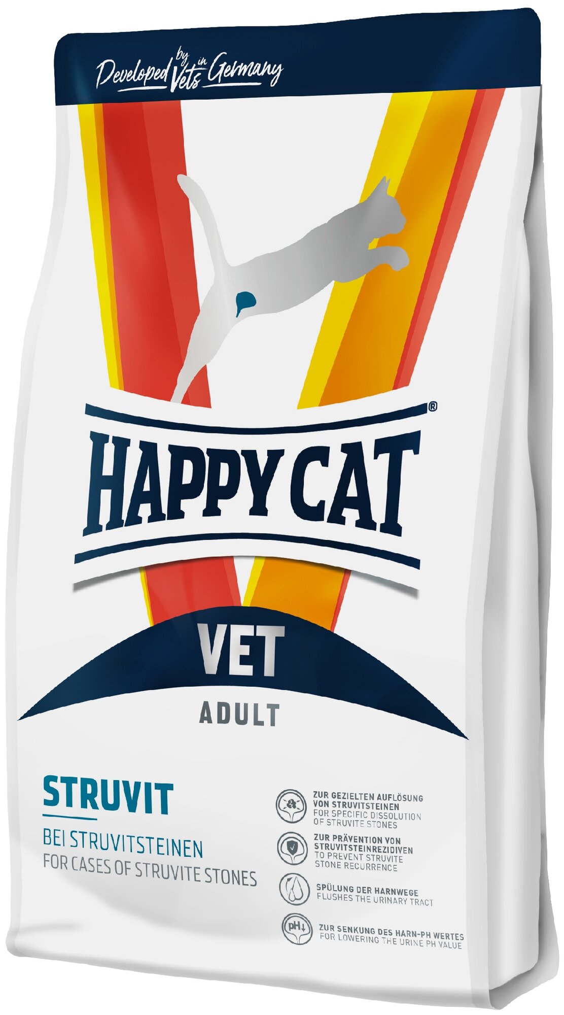 Сухой корм для кошек Happy Cat VET Diet, для лечения МКБ 4 кг - фотография № 1