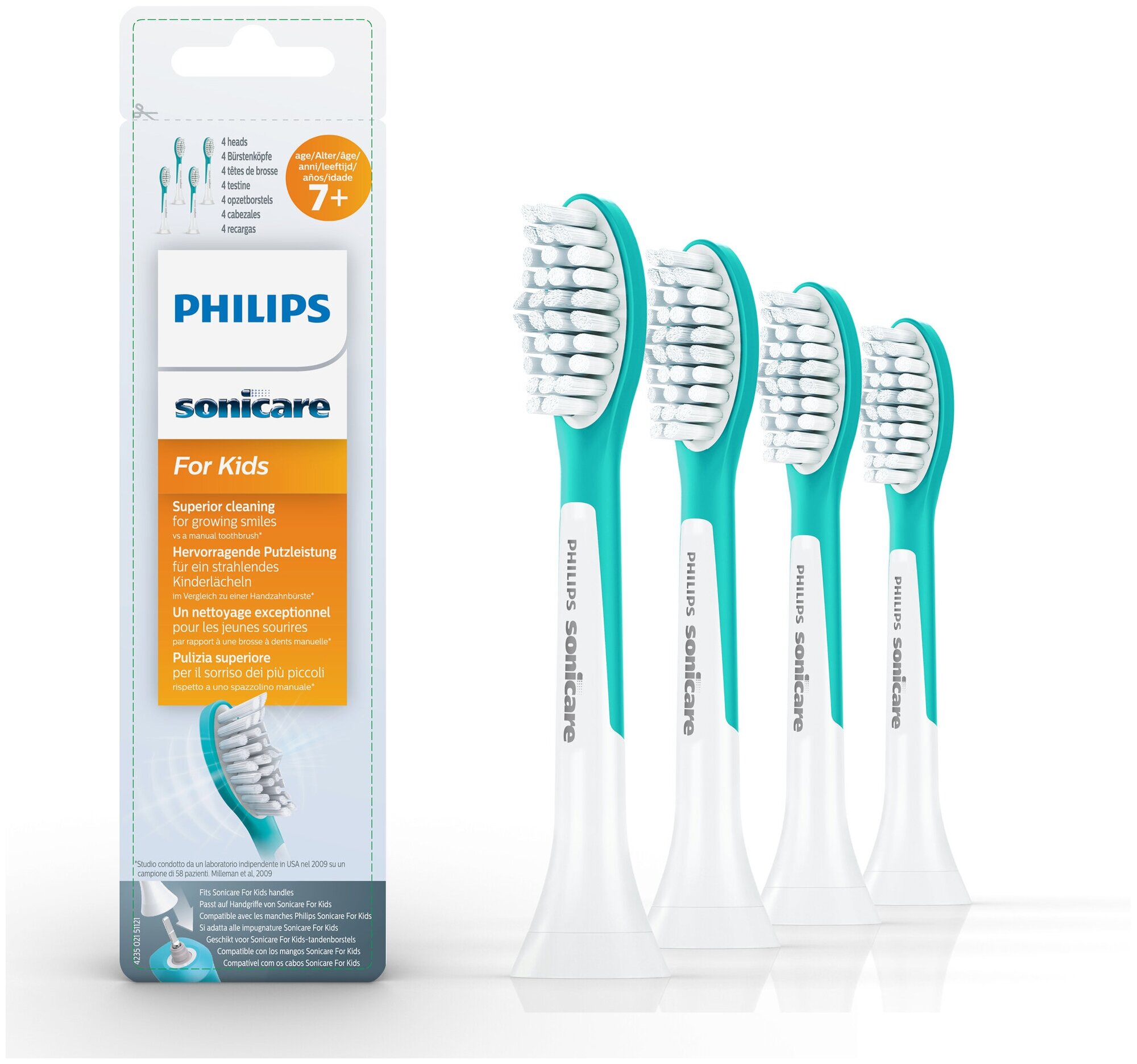 Насадка для зубной щетки Philips Sonicare For Kids HX6044/33