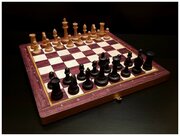Шахматы "Баталия" 37х37 см (средние фигуры, утяжеленные)