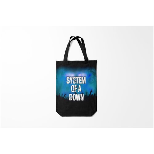 фото Сумка-шоппер / 31х42 см / рок / system of a down burnettie