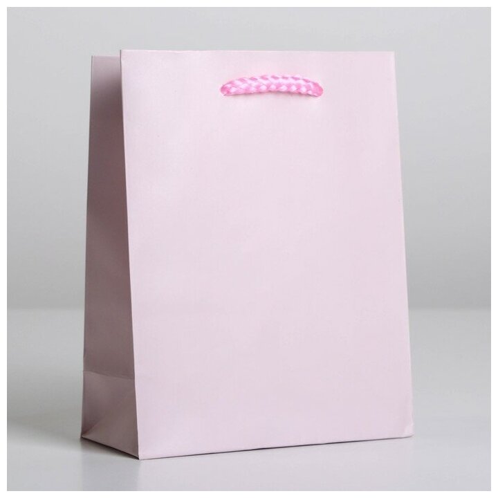 фото Пакет ламинированный «Розовый», S 12 х 15 х 5,5 см