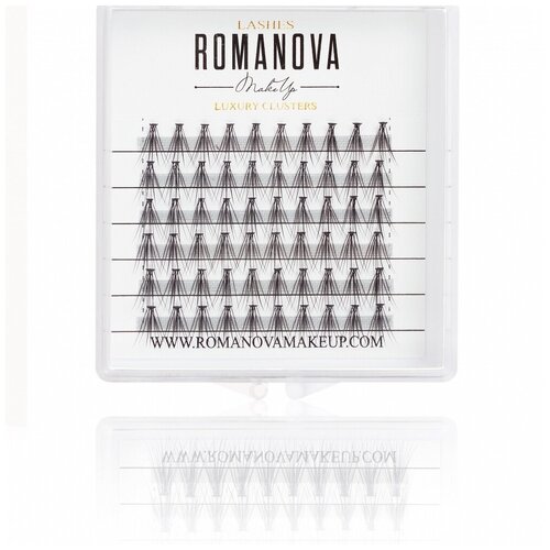 Пучки F (60 ШТ) F-SHORT MINI - Romanovamakeup