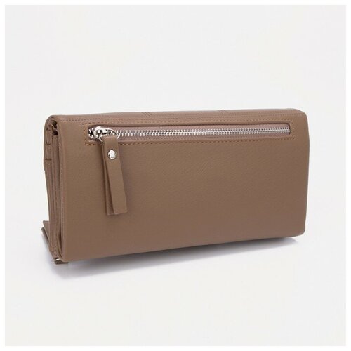 фото Кошелек на магнитах, цвет бежевый нет бренда