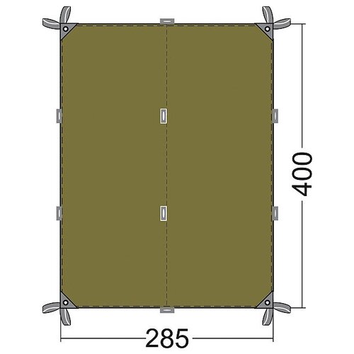 тент tarp 4 light olive 2493 333 Тент Tarp 4, Bazil