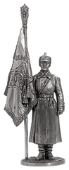 Солдатик Старший сержант РККА со знаменем. 1941 г. СССР