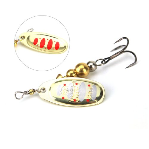 Блесна Yoshi Onyx Ballistic Obtuse Blade Spinner 2 цвет 02 315₽