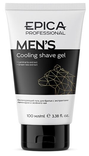 EPICA PROFESSIONAL Mens Охлаждающий гель для бритья, 100 мл