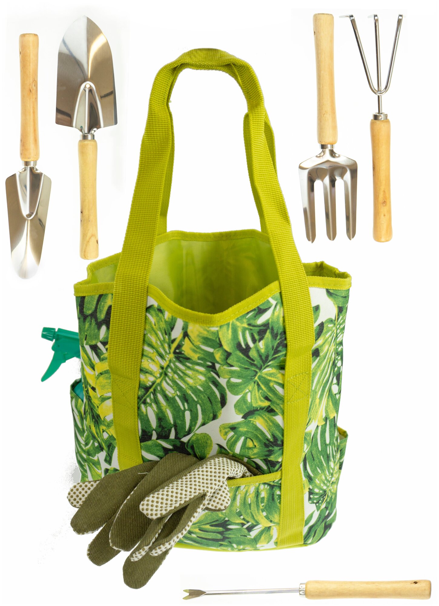 Homy Mood для дачи Набор садовых инструментов в сумке Для сада и огорода 8 предметов - фотография № 2