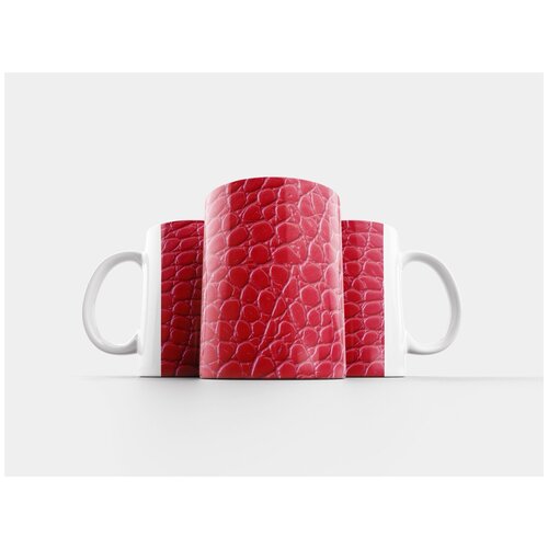 фото Кружка "кожа, салфетка, шаблон" 320 мл lotsprints