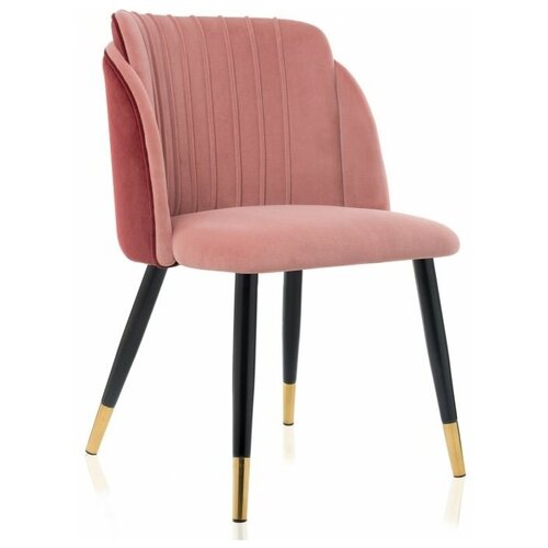 фото Стул на металлокаркасе woodville orly coral/red