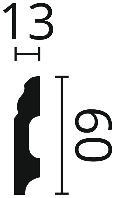 Плинтус напольный, дюрополимер, ударопрочный PD 02-60 - фотография № 3