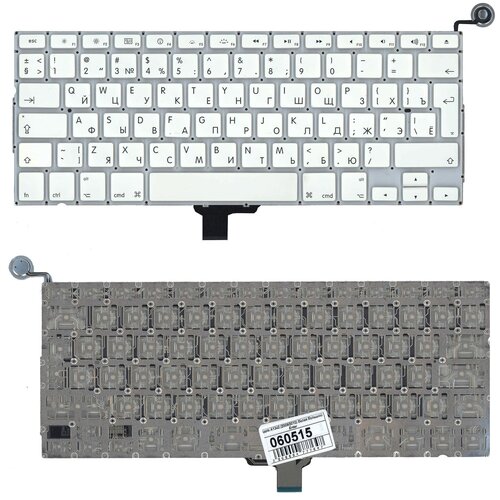 Клавиатура для ноутбука Apple A1342 20092010 белая 133 большой Enter 1500₽
