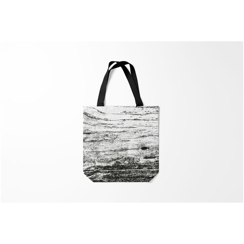 фото Сумка-шоппер / 40х40 см / популярные иллюстрации / текстуры деревянный burnettie