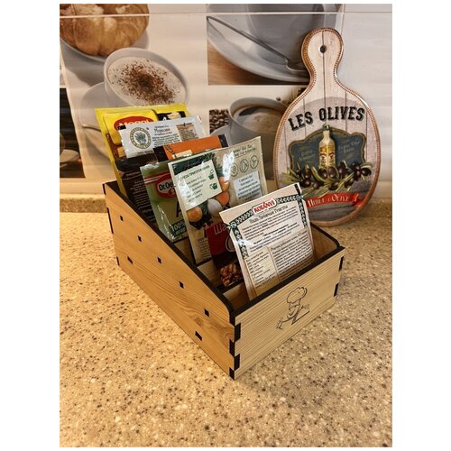 Подставки для специй 6 секций Беж