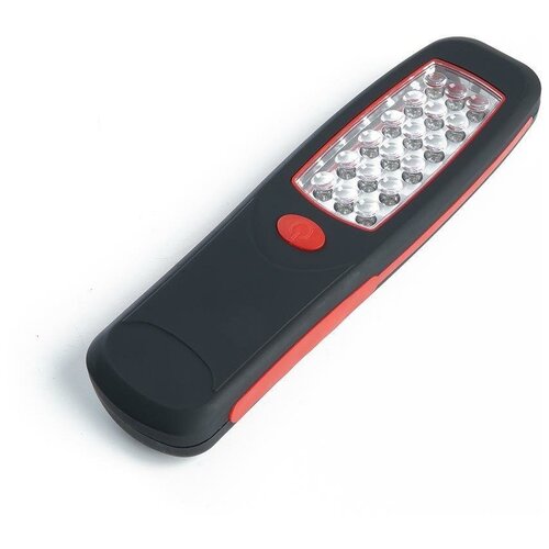 фото Фонарь светодиодный переносной, работающий от батареек 3*аa, 2w, cob, пластик, th2402 feron