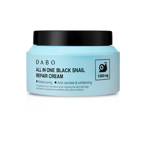 DABO Восстанавливающий крем с экстрактом черной улитки/All in one Black Snail Repair cream/корейская косметика/крем для лица крем для лица consly крем для лица многофункциональный восстанавливающий с муцином черной улитки black snail all in one repair cream