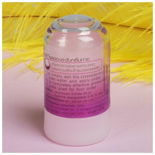 Дезодорант кристаллический Grace Mineral Herbal Deodorant с мангостином, 70 г./В упаковке шт: 1