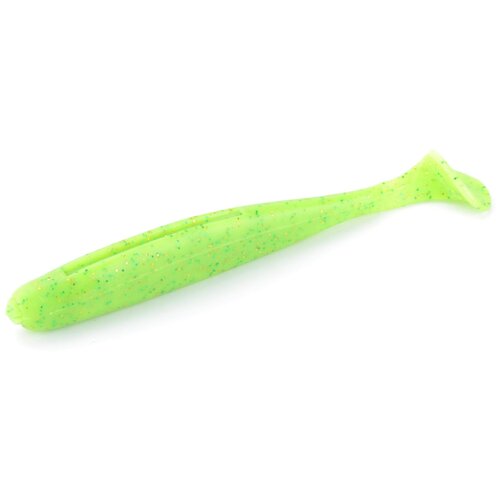 фото Мягкая приманка yoshi onyx diggydan 100мм, цвет x004 chartreuse, силиконовая (упак. 3шт.)