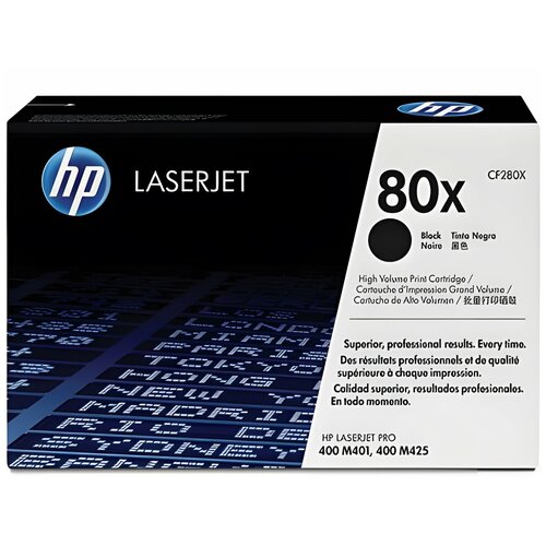 Картридж HP CF280XC (80X) картридж cactus cs cf280xd x2упак для hp lj pro 400 m401 m425 6900 страниц цвет чёрный