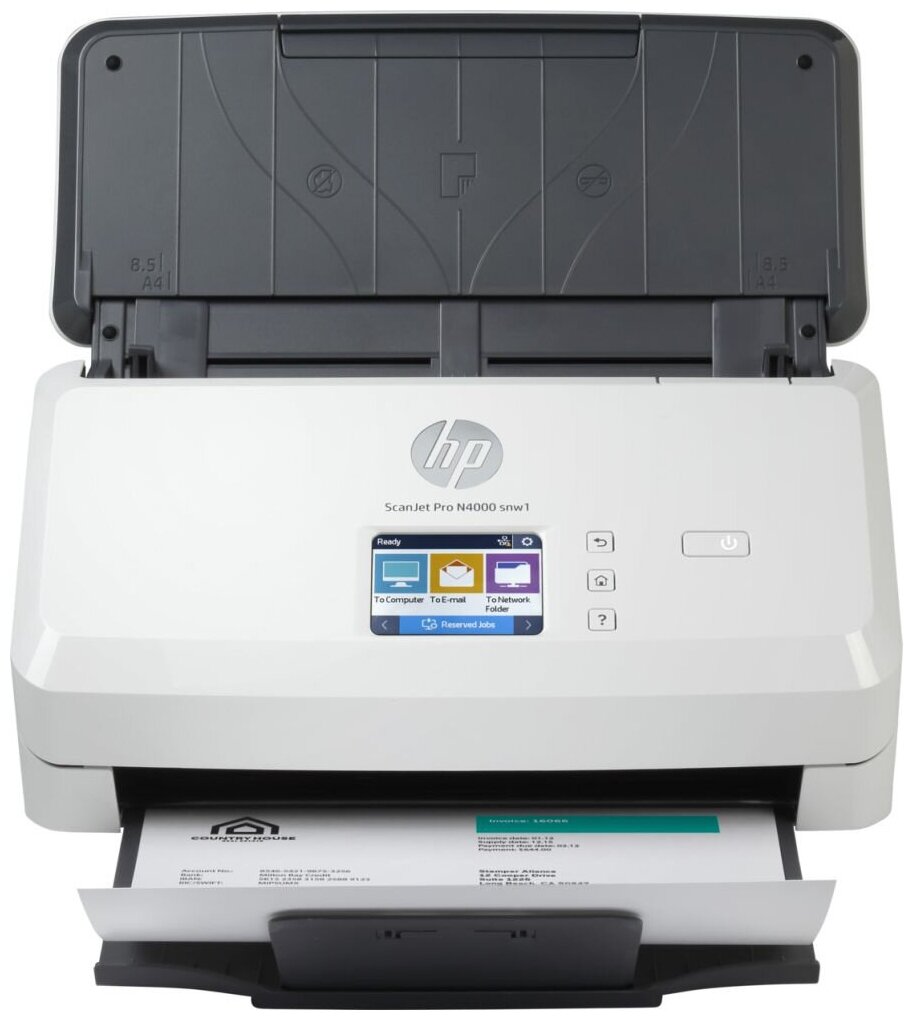 Сканер HP ScanJet Pro N4000 snw1 (6fw08a)