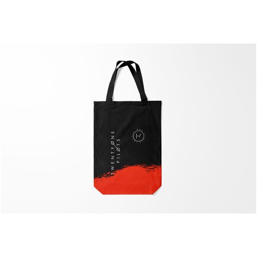 фото Сумка-шоппер / 31х42 см / рок / twenty one pilots top burnettie