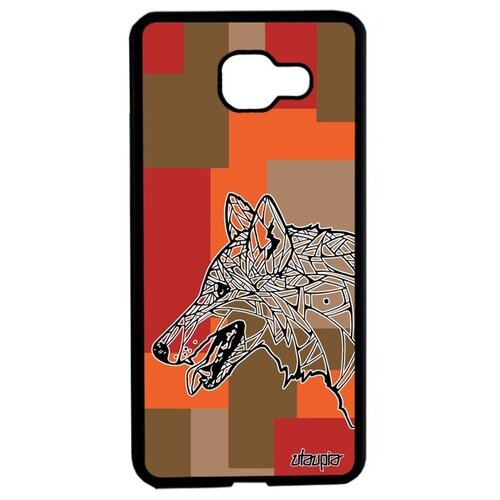 фото Красивый чехол на телефон // galaxy a5 2016 // "волк" дизайн wolf, utaupia, цветной