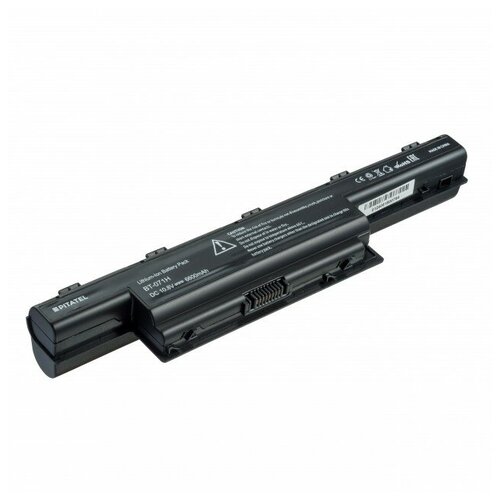 фото Усиленная аккумуляторная батарея pitatel для ноутбука acer aspire e1 (6600mah)