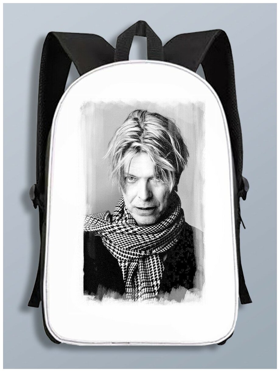 фото Рюкзак David Bowie Дэвид Боуи, музыка, рок, rock, ziggy stardust, Thin White Duke, Измождённый Белый Герцог, игги поп, Queen - 7