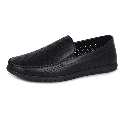 фото Мокасины t.taccardi мужские летние gn22ss-125a размер 42, цвет: черный