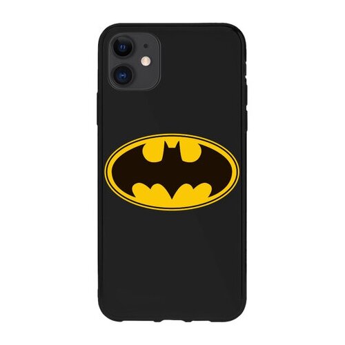 фото Чехол для apple iphone 11, batman, черный, deppa 121084