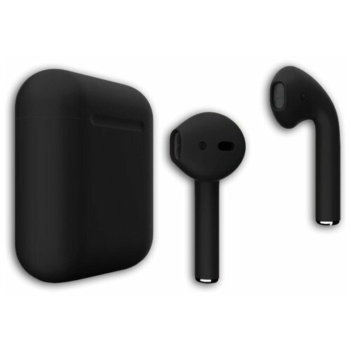 Беспроводные наушники Air 2 черные Breaking TWS черные матовые беспроводная зарядка 280900₽