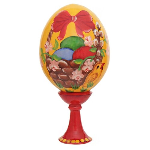 Пасхальное яйцо Корзина 12 см