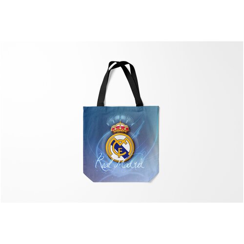 фото Сумка-шоппер / 40х40 см / футбол / real madrid fc реал мадрид burnettie