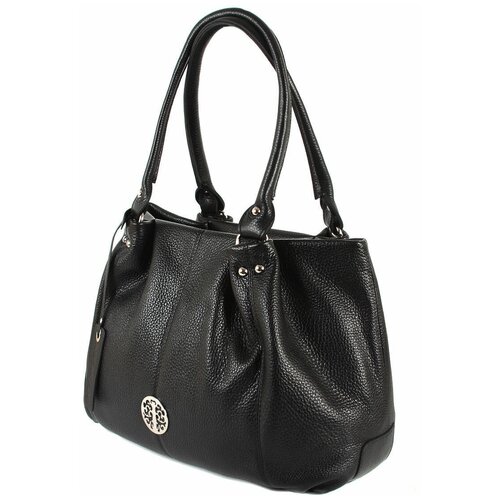 фото Сумка/сумка женская/натуральная кожа/mayger/а-дс-750/черный/модель шоппер/без плечевого ремешка