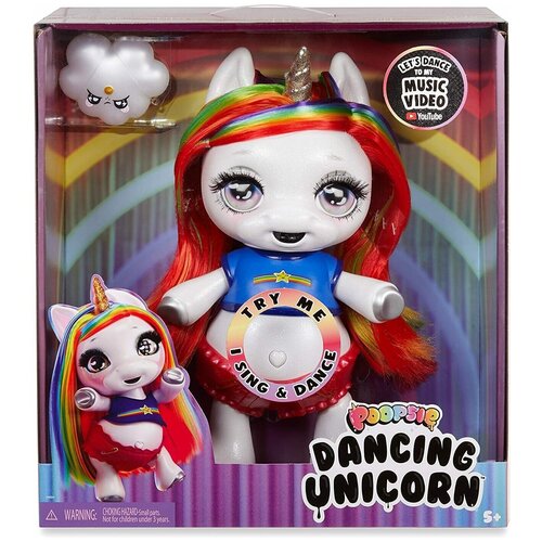 Танцующий Единорог Poopsie Surprise Dancing Unicorn Rainbow Brightstar игровой набор слайм poopsie surprise unicorn rainbow surprise радуга 563877