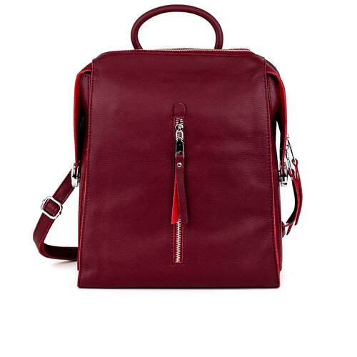 фото Рюкзак женский 2021-208 wine red diana888