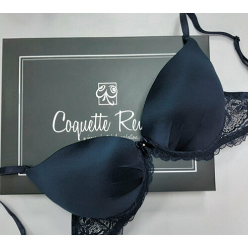 Бюстгальтер Coquette Revue, размер 75B, синий