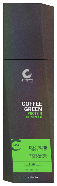 Honma Tokyo Активный био-протеиновый состав для выпрямления волос Coffee Green, 1000 г, 1000 мл