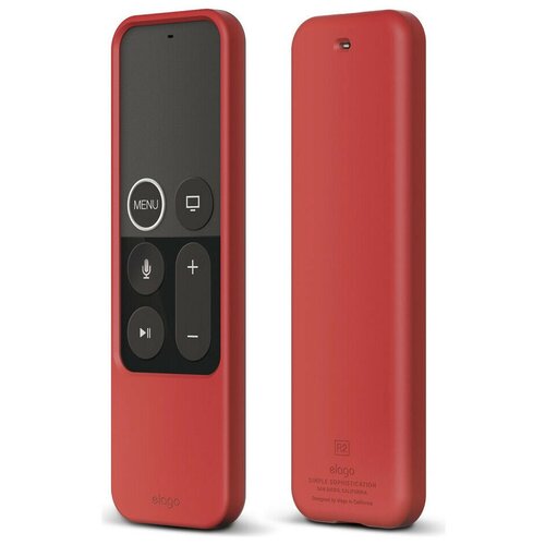 фото Чехол elago r2 slim case для пульта apple tv remote, цвет красный (er2-rd)